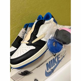 ナイキ(NIKE)の新品Travis Scott × Fragment × Nike AJ1 low(スニーカー)