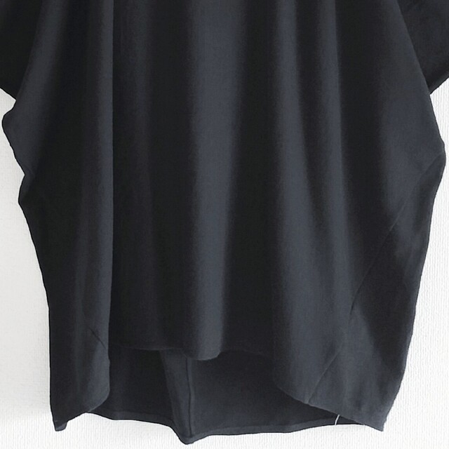 新品タグ付き plage sweat drape tシャツ 黒 プラージュ