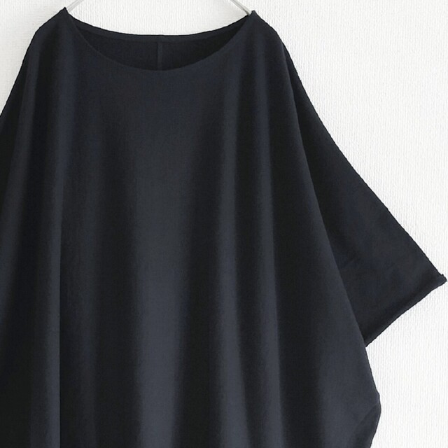 新品タグ付き plage sweat drape tシャツ 黒 プラージュ