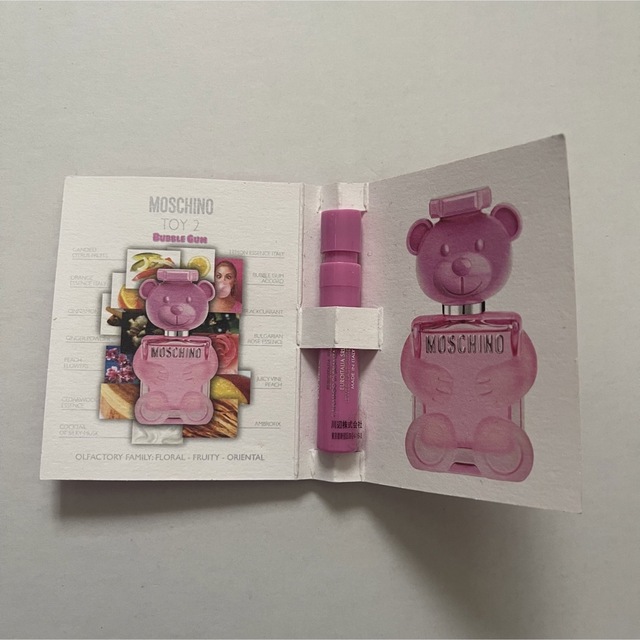 モスキーノ トイ2 バブルガムオードトワレ サンプル コスメ/美容の香水(香水(女性用))の商品写真