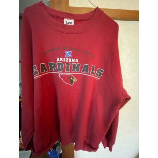 リー(Lee)の古着　Lee ARIZONA CARDINALS スウェット(スウェット)