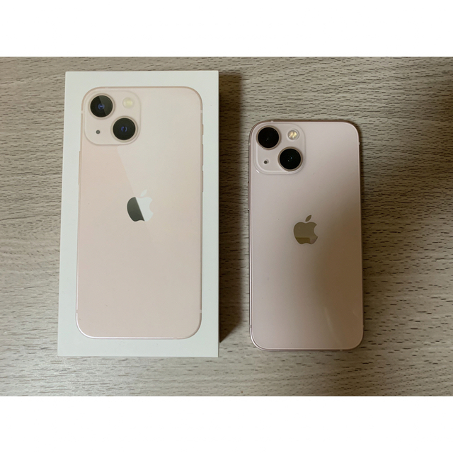 【美品】iPhone13mini 256GB ピンク SIMフリー