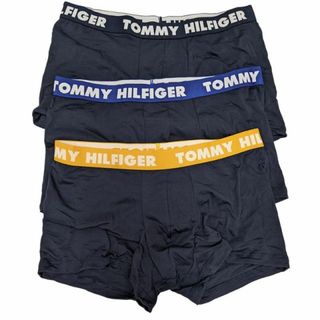 トミーヒルフィガー(TOMMY HILFIGER)のトミー ヒルフィガー TOMMY HILFIGER アンダーウェア メンズ Trunk 3pack(3枚組) 09T3798 962 Medieval Blue M(ボクサーパンツ)