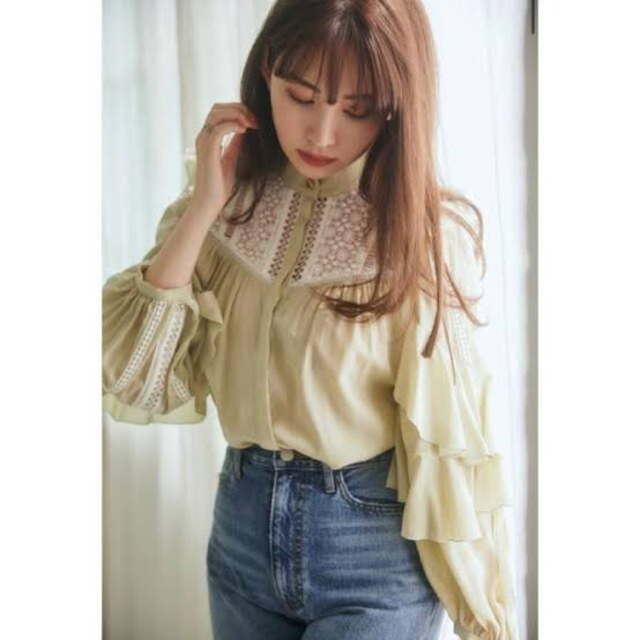 ハーリップトゥ　Easy to Love Blouse  ecru