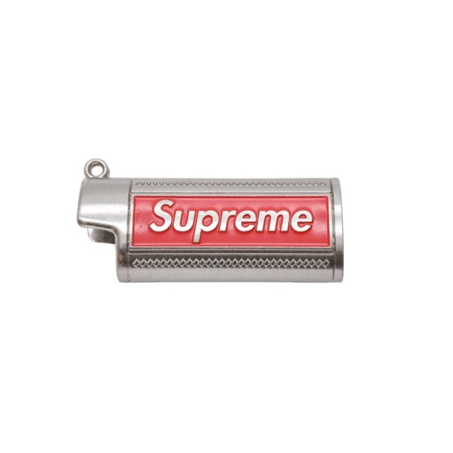 Supreme Metal Lighter Holster Silver