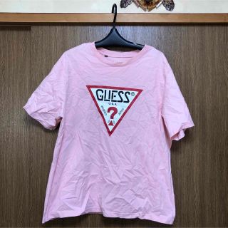 ゲス(GUESS)のゲス　GUESS デカロゴ　tシャツ メンズ　半袖(Tシャツ/カットソー(半袖/袖なし))