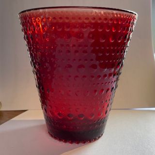 イッタラ(iittala)のIttala カステヘルミ　タンブラー　レッド(食器)