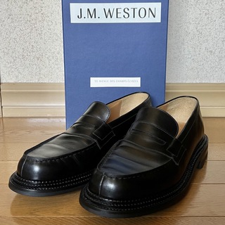 J.M. WESTON - J.M. WESTON 180 ローファー 6D グレインレザー coffee 
