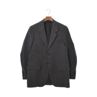 アクネストゥディオズ(Acne Studios)のAcne Studios ジャケット 46(M位) 黒x白(ストライプ) 【古着】【中古】(その他)