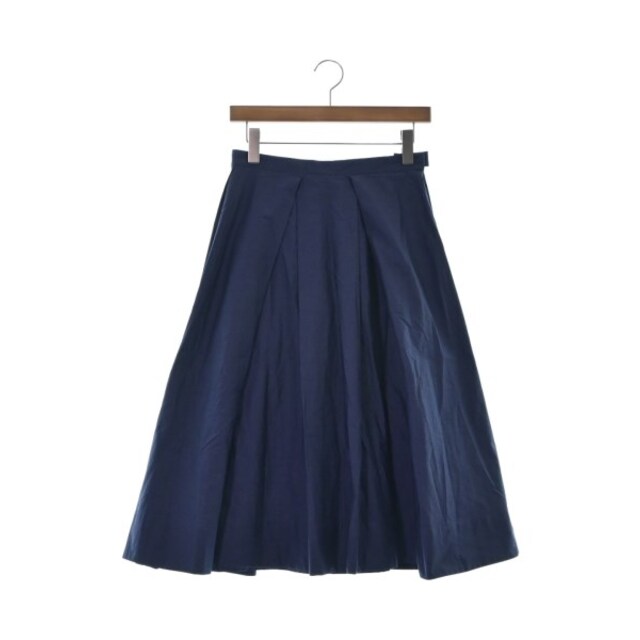 MARNI マルニ ひざ丈スカート 38(S位) 紺 【古着】 販売最安値