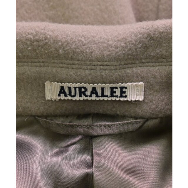 AURALEE(オーラリー)のAURALEE オーラリー ステンカラーコート 3(S位) ベージュ 【古着】【中古】 メンズのジャケット/アウター(ステンカラーコート)の商品写真