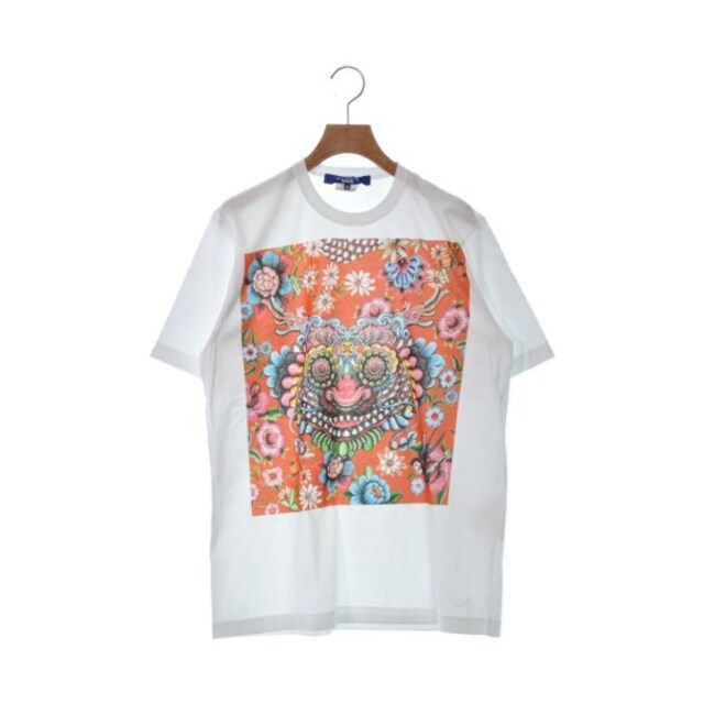 JUNYA WATANABE MAN Tシャツ・カットソー M 白xオレンジ