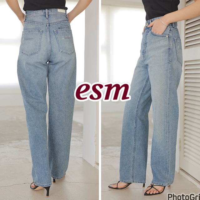 ánuans - 【anuans×YANUK】Boys Straight denim 24の通販 by esm ánuans - 【anuans×YANUK】Boys Straight denim 24の通販 by esm