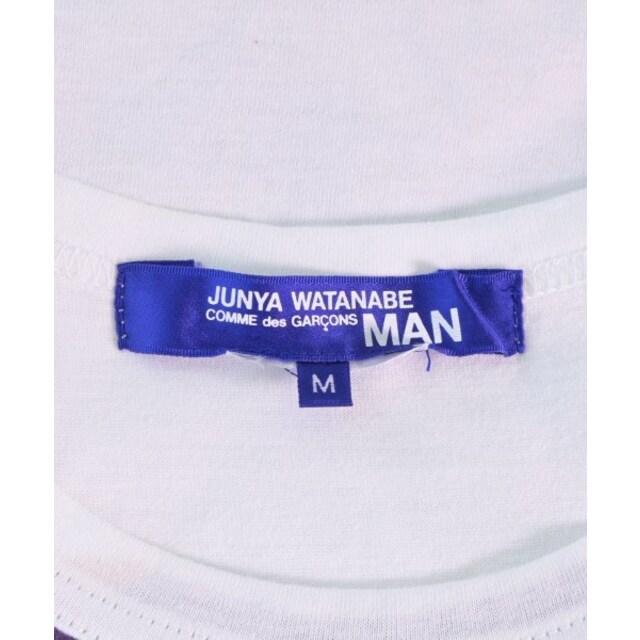 JUNYA WATANABE MAN Tシャツ・カットソー L 白xオレンジ