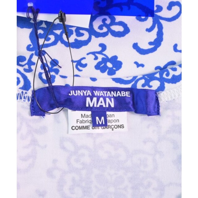 特価セール】 JUNYA WATANABE MAN Tシャツ・カットソー M 青x白(総柄