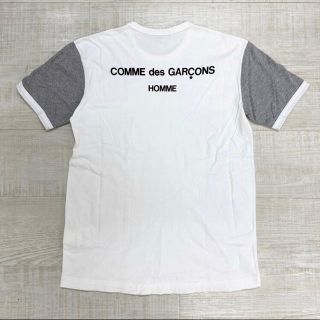 COMME des GARCONS コムデギャルソン Tシャツ 92SS 20yearsグラフィック 20周年記念 クルーネック 半袖 Tシャツ HT-110440 HOMME 田中オム アーカイブ ホワイト 白 日本製 トップス カットソー 【メンズ】