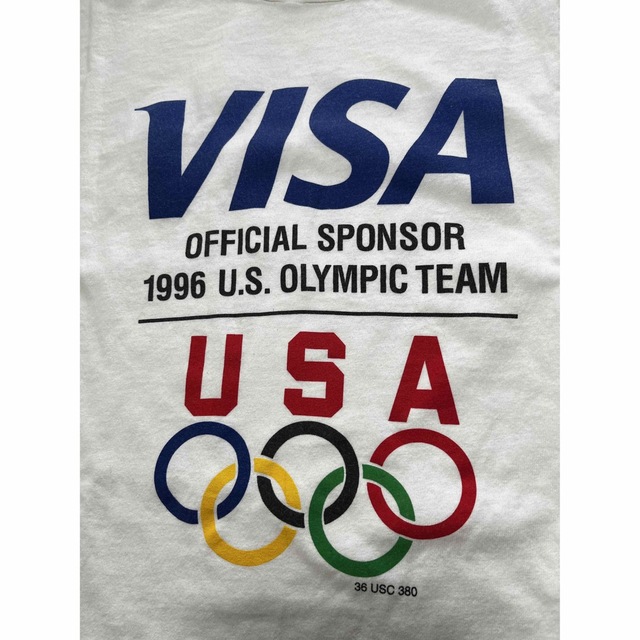 貴重！90' 企業Tシャツ　VISA OLYMPIC ヴィンテージ  Apple