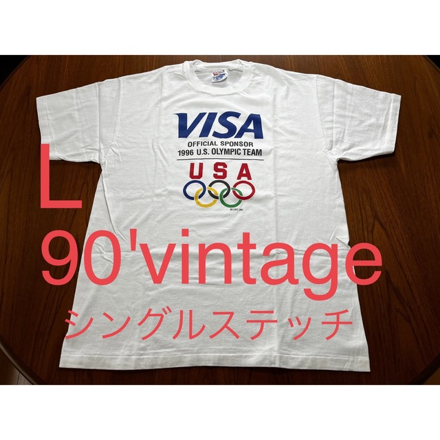 貴重！90' 企業Tシャツ　VISA OLYMPIC ヴィンテージ  Apple