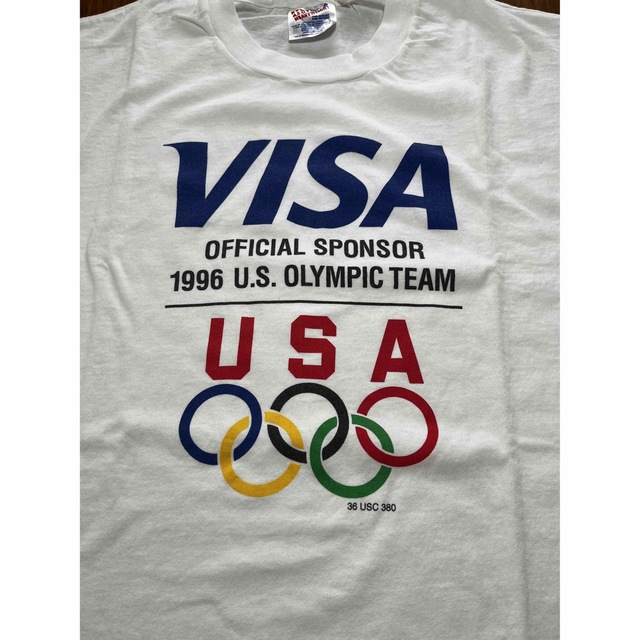 貴重！90' 企業Tシャツ　VISA OLYMPIC ヴィンテージ  Apple