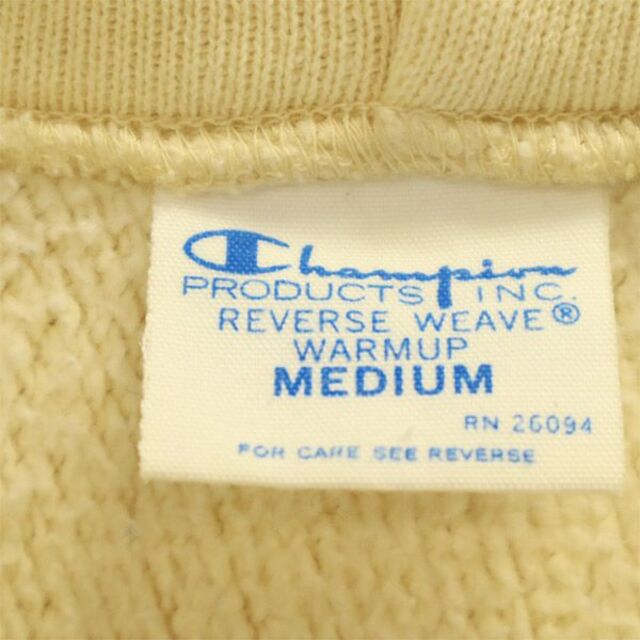 美品 90s CHAMPION REVERSE WEAVE 刺繍タグ  ワッペン