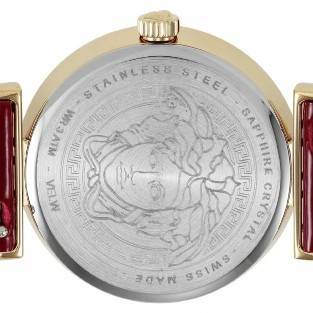 VERSACE(ヴェルサーチ)のヴェルサーチェ VERSACE 腕時計 レディース MEANDER VELW00320 レッド レディースのファッション小物(腕時計)の商品写真