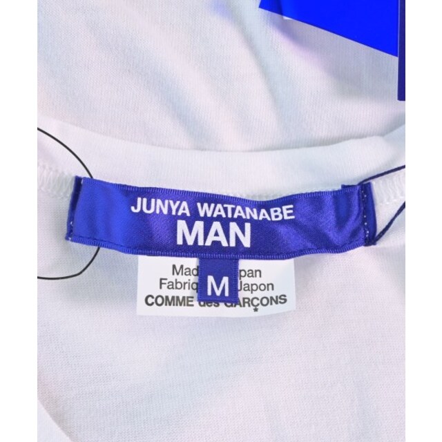 JUNYA WATANABE MAN Tシャツ・カットソー M 白xオレンジ