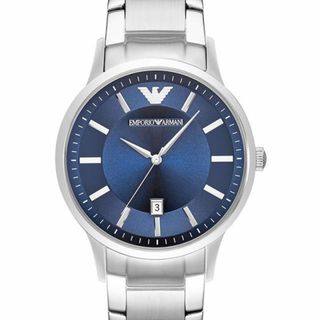 エンポリオアルマーニ(Emporio Armani)のエンポリオ アルマーニ EMPORIO ARMANI 腕時計 メンズ RENATO AR11180 BLUE(腕時計(アナログ))