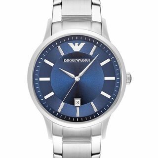 エンポリオアルマーニ(Emporio Armani)のエンポリオ アルマーニ EMPORIO ARMANI 腕時計 メンズ RENATO AR11180 BLUE(腕時計(アナログ))