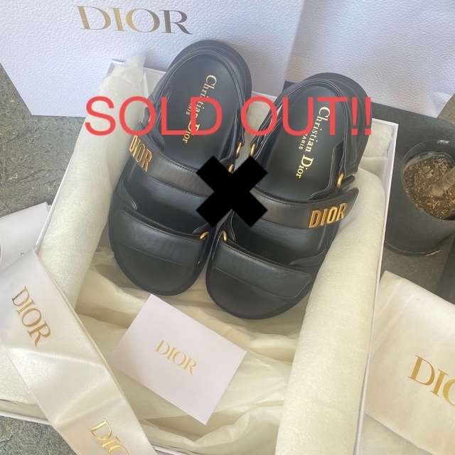 美品！DIORACT サンダル