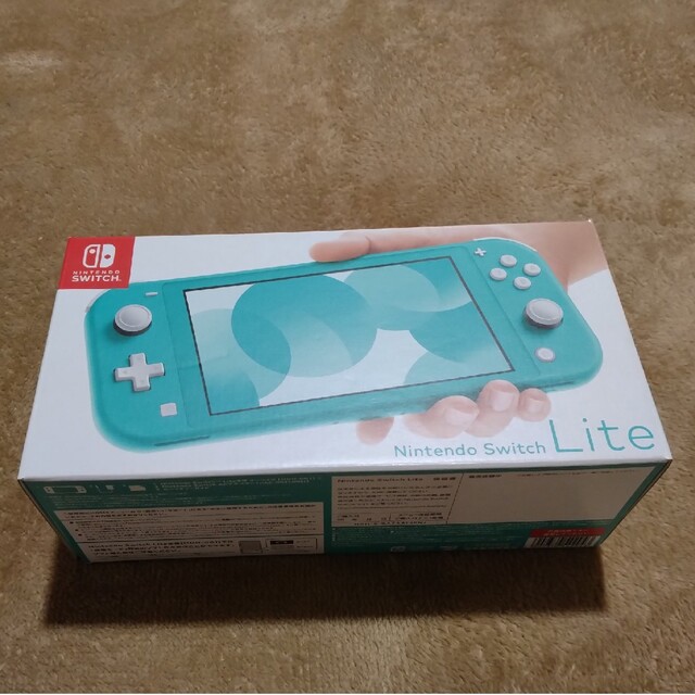 任天堂(ニンテンドウ)のNINTENDO SWITCH Lite ターコイズ 新品未使用 エンタメ/ホビーのゲームソフト/ゲーム機本体(家庭用ゲーム機本体)の商品写真