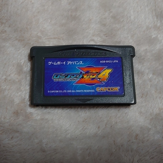 ゲームボーイアドバンス(ゲームボーイアドバンス)のロックマンゼロ4 GBA ロックマンエグゼ5付き！ソフトのみ！ジャンク！ エンタメ/ホビーのゲームソフト/ゲーム機本体(携帯用ゲームソフト)の商品写真