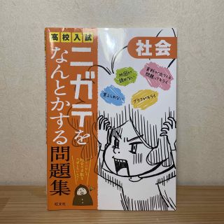 オウブンシャ(旺文社)の高校入試ニガテをなんとかする問題集 社会(語学/参考書)