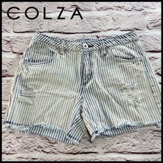 コルザ(COLZA)のCOLZA　コルザ　ショートパンツ　デニム　ジーンズ　レディース【M】(ショートパンツ)