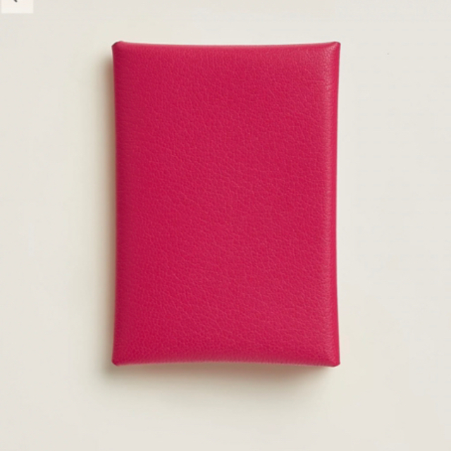 Hermes(エルメス)のHERMES エルメス カルヴィデュオ 新品　U刻印　ピンク系 レディースのファッション小物(財布)の商品写真