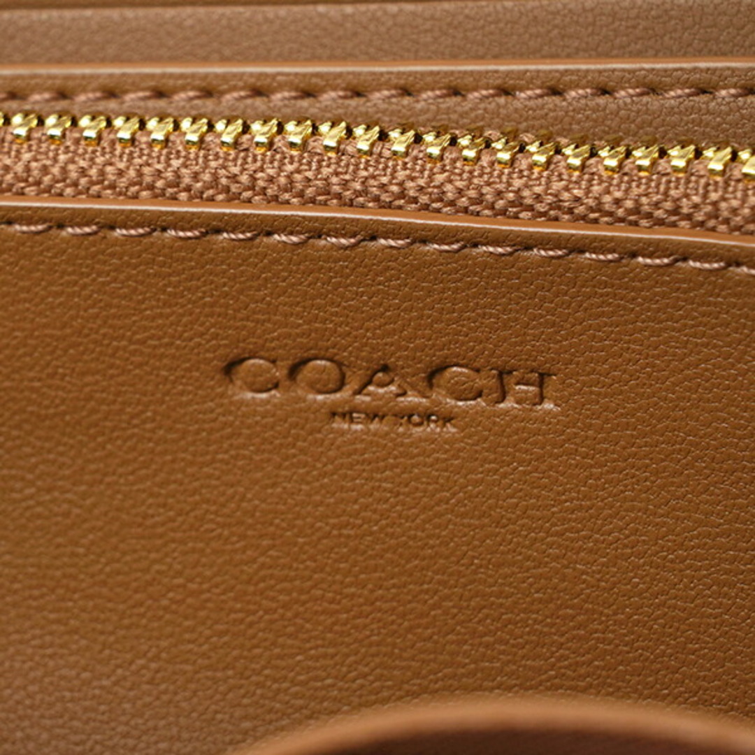 新品 コーチ COACH 長財布 ロング ジップ アラウンド ウォレット ワインマルチ