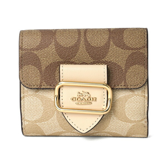 新品未使用】COACH コーチ ウォレットポーチ シグネチャー ロゴ マルチ-