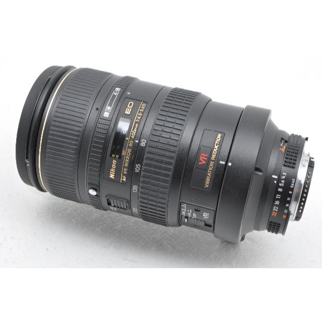 綺麗な品 ニコン AF VR-NIKKOR 80-400mm 4.5-5.6 D 5