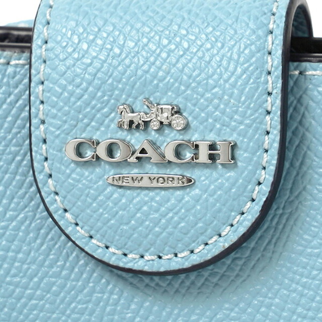 COACH(コーチ)の新品 コーチ COACH 2つ折り財布 MEDIUM CORNER ZIP WALLET ウォーターフォール レディースのファッション小物(財布)の商品写真