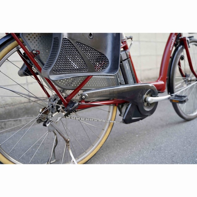 電動自転車 ヤマハ 26インチ 中古 子供乗せ アシスト 032903 【本物