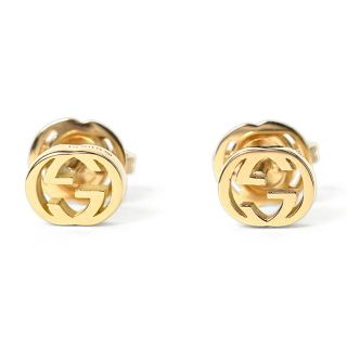 Gucci - 新品 グッチ GUCCI ピアス インターロッキング G ゴールドの