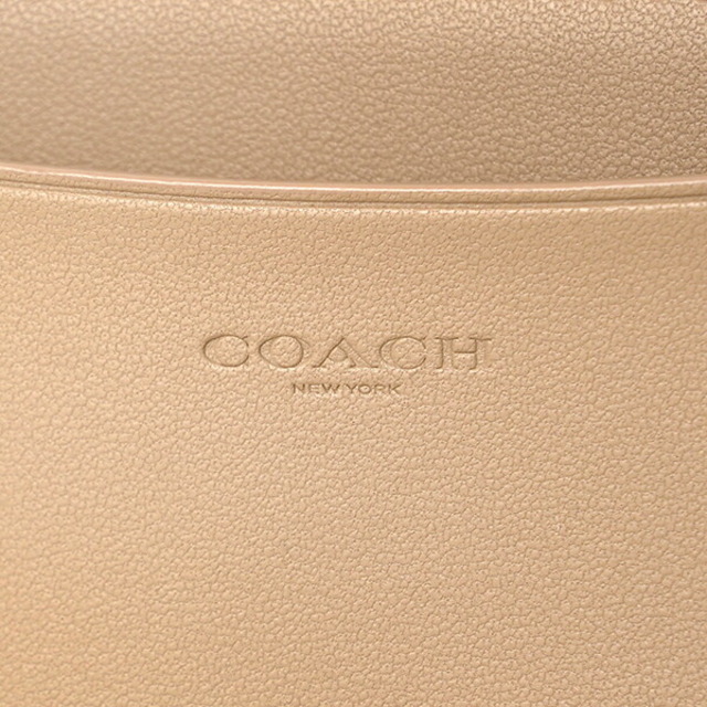 新品 コーチ COACH 長財布 ラージ フォン ウォレット ライトカーキ/メタリックソフトゴールド 7