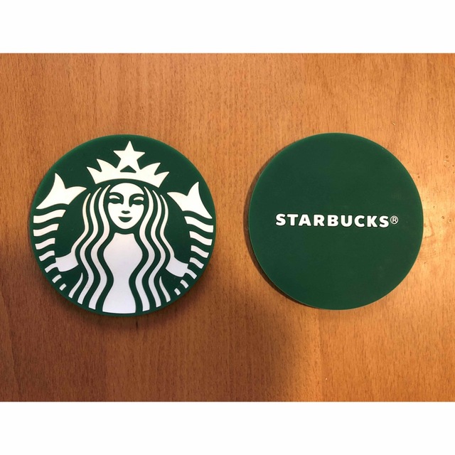 Starbucks(スターバックス)のスタバコースター　2個セット インテリア/住まい/日用品のキッチン/食器(グラス/カップ)の商品写真