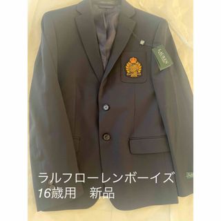 ラルフローレン(Ralph Lauren)の新品タグ付き　ラルフローレン　紺色　ブレザー　160 卒業式(ジャケット/上着)