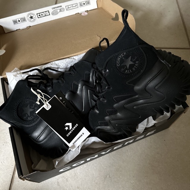コンバース ランスターモーション ハイカット 黒 23.0cm CONVERSE