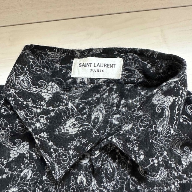 Saint Laurent(サンローラン)のSAINT LAURENT paisley embroidered shirt メンズのトップス(シャツ)の商品写真