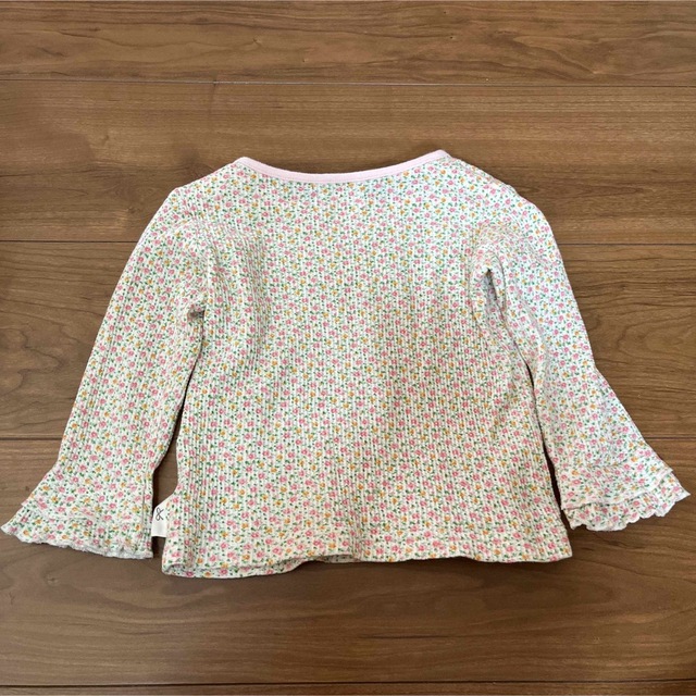 Biquette(ビケット)の長袖　カットソー キッズ/ベビー/マタニティのキッズ服女の子用(90cm~)(Tシャツ/カットソー)の商品写真