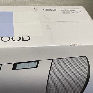 KENWOOD   KENWOOD コンポ ブルー CR D3 Lの通販 by ゆきんこ's shop