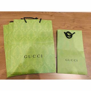 グッチ(Gucci)のGUCCI ショッパー　ショップ袋　手提げ袋　紙袋　5枚(ショップ袋)