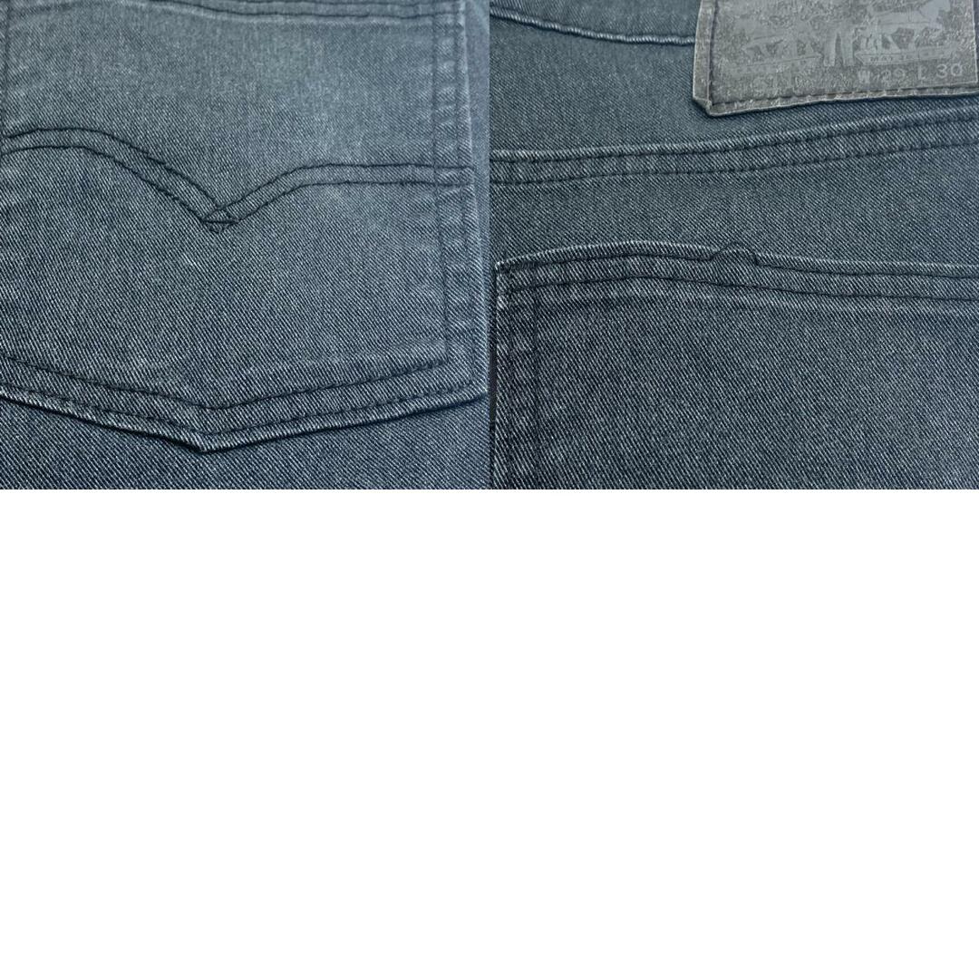 Levi's(リーバイス)のUS古着 リーバイス Levi's 511 ブラック デニム パンツ スキニー Slim Fit サイズ：W30 L29 【中古】 メンズのスーツ(スラックス/スーツパンツ)の商品写真