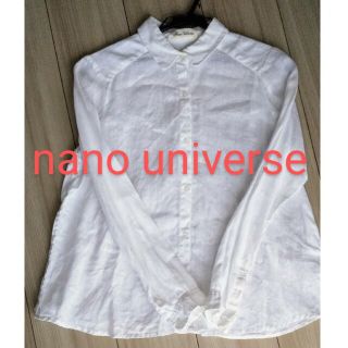 ナノユニバース(nano・universe)のnano・universe リネンシャツ(シャツ/ブラウス(長袖/七分))